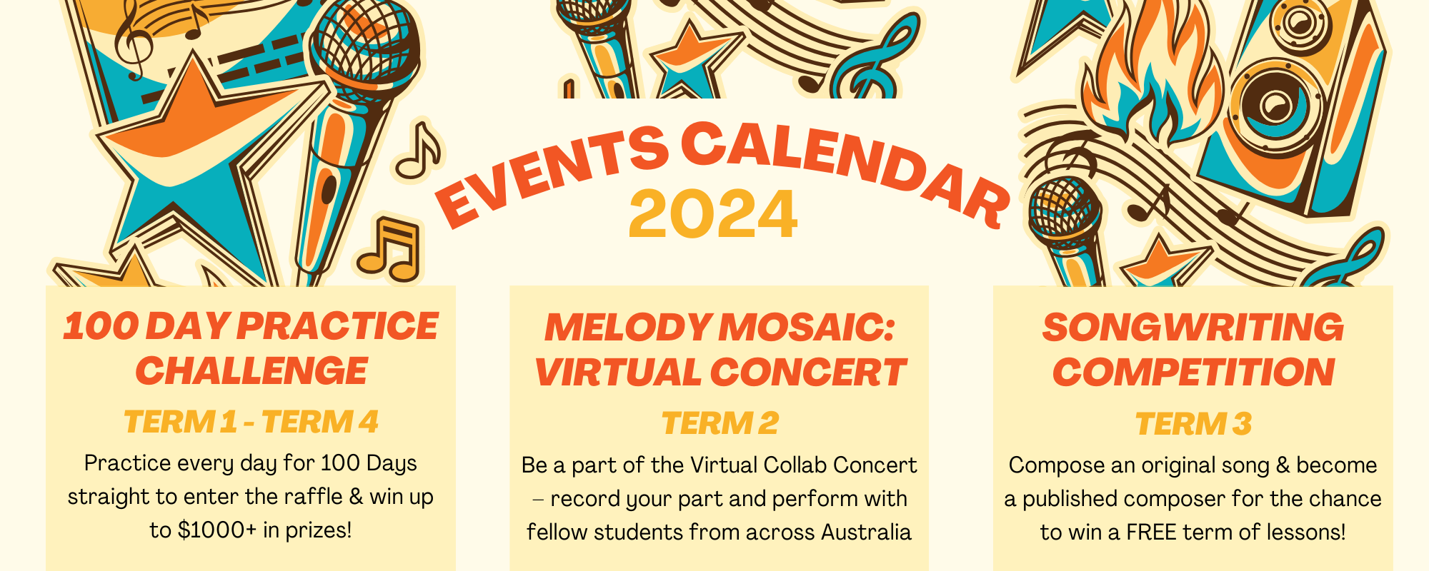 2021 Musical Calendar