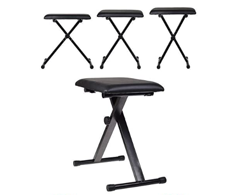 Piano-drum-stool-portable-adjustable